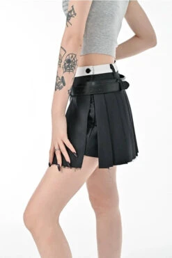 Distressed Hem Skort Pleated Mini Skirt -Modern Wear Shop O1CN01LquAH11khWIeK3E0w 4231704715 a0c6adfd dc75 4a57 aa53 dd5741535b92