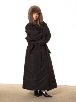 Double Breasted Puffer Long Line Coat With Belt 21 Double Breasted Puffer Long Line Coat With Belt -Modern Wear Shop O1CN01M1lmFB1xG7lhMIBdu 3911136415