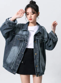 Distressed Faded Denim Jacket 12 Distressed Faded Denim Jacket -Modern Wear Shop O1CN01MXuU491QIWJyBWEvQ 2208886651953