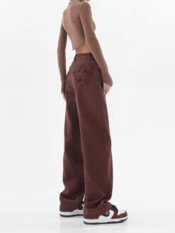 Star Patchwork Pockets Straight Jeans -Modern Wear Shop O1CN01N2tUJr25G8RS9db5D 2212422177498