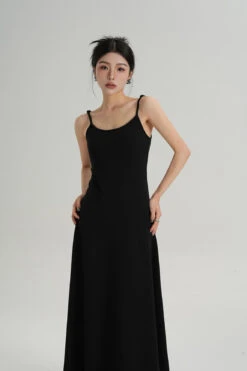 Adjustable Spaghetti Strap Maxi Dress -Modern Wear Shop O1CN01NTJGQK1t4RDn3RNTN 722875848