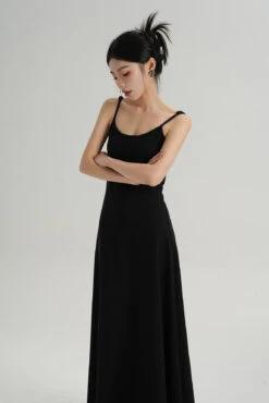 Adjustable Spaghetti Strap Maxi Dress -Modern Wear Shop O1CN01OKJQab1t4RDvdMvhr 722875848