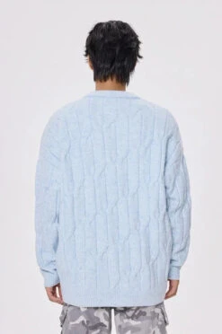 Ribbed Hem Cable Knit Crewneck Sweater -Modern Wear Shop O1CN01OOILZW1j8QTWfKBd6 0 tbbala jpg 960x960 jpg