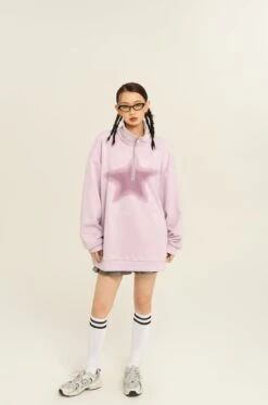 High Collar Half Zip Star Pullover -Modern Wear Shop O1CN01OdNdXA1qokC7Brppf 618895543 833f2e61 f7e3 41e2 924b 010c46f6f0d0