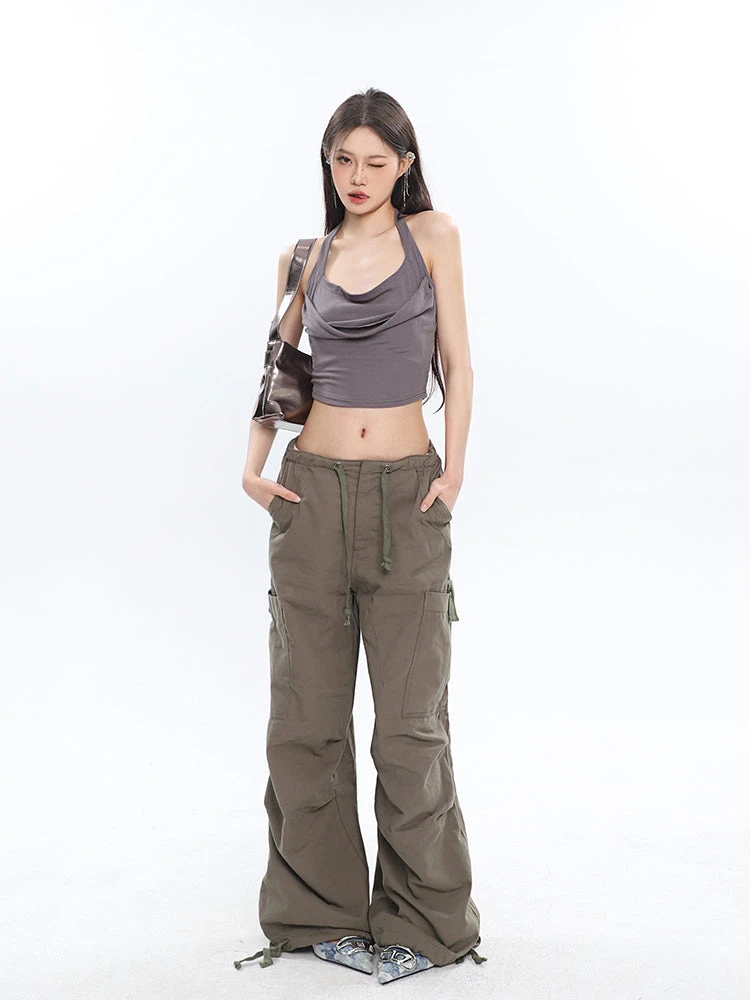 Ruched Halter Crop Top 6 Ruched Halter Crop Top - Image 6