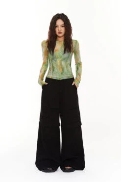 Tie-Dye Translucent Long Sleeve Top 14 Tie-Dye Translucent Long Sleeve Top -Modern Wear Shop O1CN01PppviW1f39HcVNCZe 3038563950