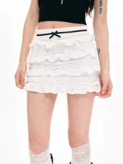 Layered Ruffle Mini Skirt With Bow Detail 15 Layered Ruffle Mini Skirt With Bow Detail -Modern Wear Shop O1CN01QhfVfU1khWOaEEKfu 4231704715.jpg Q75.jpg e6a673c1 2b16 4fd6 89b1 2ab7e8207cde