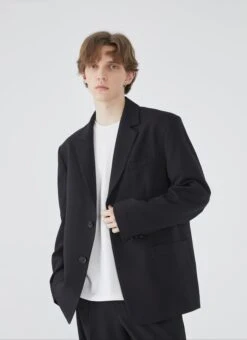 Notched Lapel Single-Breasted Blazer With Pockets -Modern Wear Shop O1CN01RTKjMu1bhg3H8Hx89 487503497 9b815400 c156 4959 a622 5588a8791386