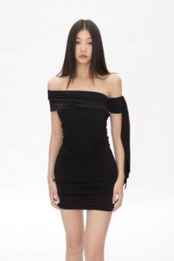 Ruched Off Shoulder Bodycon Mini Dress 25 Ruched Off Shoulder Bodycon Mini Dress -Modern Wear Shop O1CN01RdO8KI1NqvTQEEQt8 2570551622