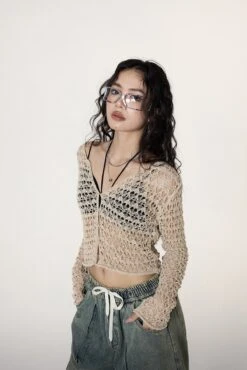 Crochet Crop Top With Flare Sleeves 27 Crochet Crop Top With Flare Sleeves -Modern Wear Shop O1CN01RestfH1nKZOgugpNE 2216448195071