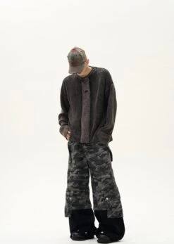 Distressed Hem Oversized Drop Shoulder Knit Sweater -Modern Wear Shop O1CN01SP4XOv1bMbo6JP1vD 4252483451