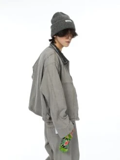 Oversized Wide-Fit Washout Denim Jacket And Wide-Leg Jeans Set 11 Oversized Wide-Fit Washout Denim Jacket And Wide-Leg Jeans Set -Modern Wear Shop O1CN01U8HmYe1i0LrF6sTAa 2201496674350