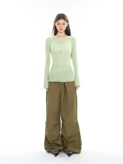 Open Back Long Knit Top -Modern Wear Shop O1CN01UUxv9L1iBnd0OaK6C 2201256844375