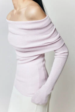 Off-Shoulder Ribbed Knit Long Sleeve Sweater Top 32 Off-Shoulder Ribbed Knit Long Sleeve Sweater Top -Modern Wear Shop O1CN01VHJIaD1toh3yus5W0 2206447005949