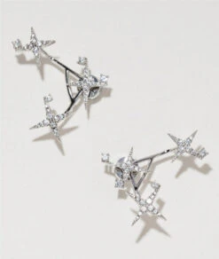 Triple Studded Star Earrings -Modern Wear Shop O1CN01VtYY1M1ZPEetzlA8A 61073186
