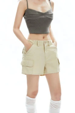 Slim Cargo Utility Shorts With Pockets -Modern Wear Shop O1CN01YZflCN2NBFVSSrfbA 2200576249924