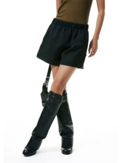 Flare Embroidered Elastic Waistband Sweatpant Shorts -Modern Wear Shop O1CN01Zq7cbN1GduhW7h6BL 1974880646