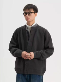 Waffle Textured Button Up Bomber Jacket -Modern Wear Shop O1CN01ZuET3i2IBdjX8uGOE 2741639248 jpg q50 jpg