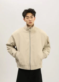 Faux Fur Lined Bomber Jacket With Snakeskin Detail -Modern Wear Shop O1CN01aWorCI1knTcJQssog 3161734728