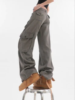 Multi-Pocket Cargo Pants -Modern Wear Shop O1CN01dr1pPr25G8RwO9NsA 2212422177498