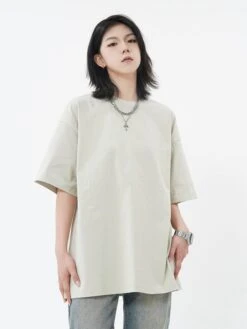 Oversized Plain T-Shirt 22 Oversized Plain T-Shirt -Modern Wear Shop O1CN01eyzRun1QJR7oMxUei 3159571955