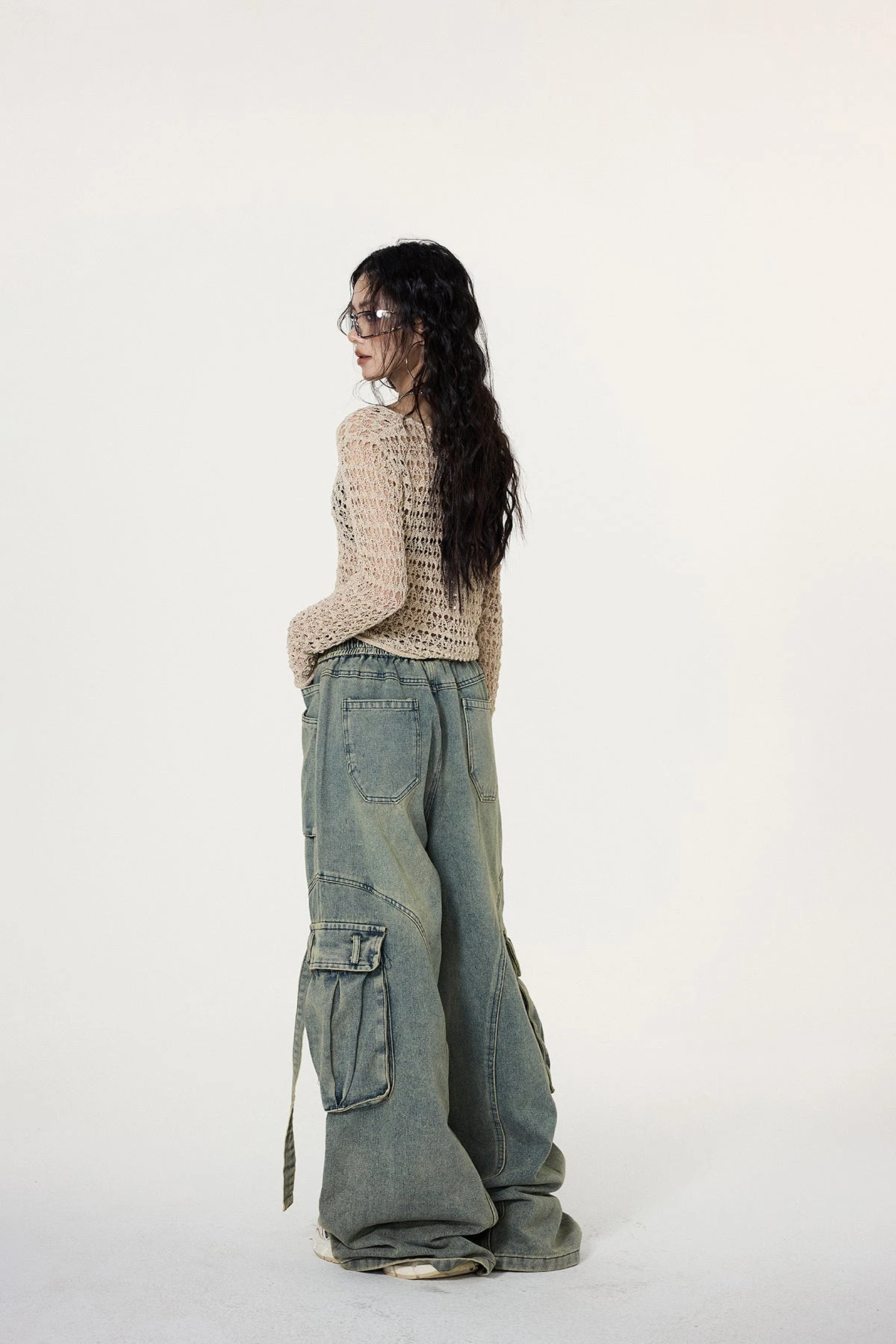 Crochet Crop Top With Flare Sleeves 18 Crochet Crop Top With Flare Sleeves - Image 18