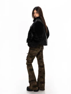 Studded Faux Leather And Fur Patchwork Zip Jacket 23 Studded Faux Leather And Fur Patchwork Zip Jacket -Modern Wear Shop O1CN01kfkSCS1xG7fKoRxNN 3911136415