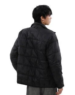 Puffer Quilted Jacket With Stand Collar And Double Zip Closure -Modern Wear Shop O1CN01kmkWdU1VQpnEcRBnx 2434502648