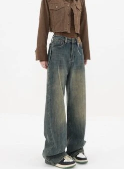 Wide Leg Vintage Jeans -Modern Wear Shop O1CN01loNAEp1yhQsXtdfvD 2208193446610