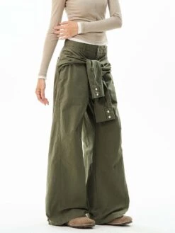 Wide-Leg Cargo Pants With Wraparound Belt Detail -Modern Wear Shop O1CN01nYnHpk1DHz34eGvwX 2214114200192