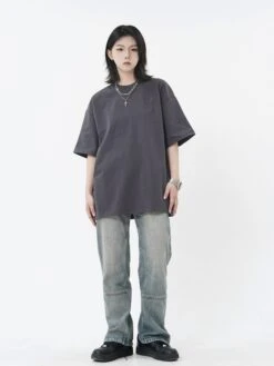 Oversized Plain T-Shirt 17 Oversized Plain T-Shirt -Modern Wear Shop O1CN01oJLdp21QJR7nxLLvz 3159571955