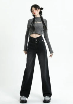 High Waist Wide Leg Jeans -Modern Wear Shop O1CN01rkugCQ1FDybrhJGuu 1108730454