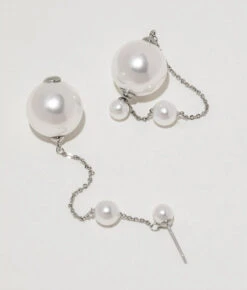 Faux Pearl With Link Chain Earrings -Modern Wear Shop O1CN01s65cei1ZPEeq5sKmy 61073186