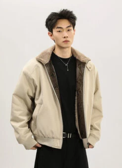 Faux Fur Lined Bomber Jacket With Snakeskin Detail -Modern Wear Shop O1CN01snlppa1knTcI4jpsv 3161734728