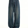 Wide Leg Vintage Faded Jeans