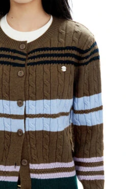 Slim Striped Cable-Knit Cardigan Sweater -Modern Wear Shop O1CN01xDXL3z2NBFT5VtLvV 2200576249924