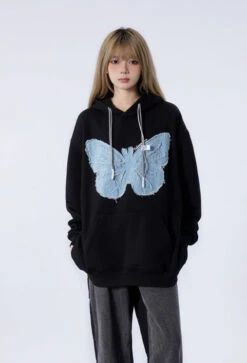 Oversized Butterfly Patchwork Hoodie -Modern Wear Shop O1CN01xQ3w8D2IWFREHZTHK 2532939293