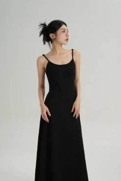 Adjustable Spaghetti Strap Maxi Dress -Modern Wear Shop O1CN01xxsaLH1t4RDw50wQK 722875848