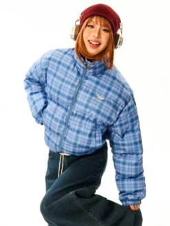 Plaid Quilted High Collar Mid Crop Puffer Jacket 21 Plaid Quilted High Collar Mid Crop Puffer Jacket -Modern Wear Shop O1CN01yNy7zD1Hvbm3jz6Mb 2971280820 jpg q50 jpg