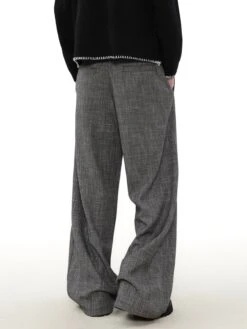 Wide Leg Textured Trousers With Strap Belt 12 Wide Leg Textured Trousers With Strap Belt -Modern Wear Shop O1CN01zAd8w71VQpnH81UPs 2434502648