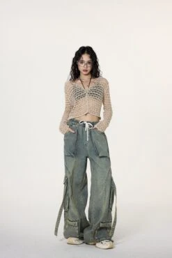 Crochet Crop Top With Flare Sleeves 30 Crochet Crop Top With Flare Sleeves -Modern Wear Shop O1CN01zDr3KW1nKZOe1M093 2216448195071