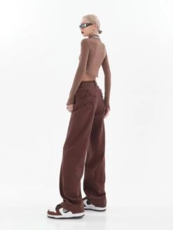 Star Patchwork Pockets Straight Jeans -Modern Wear Shop O1CN01zpIT0s25G8RS9dKQG 2212422177498