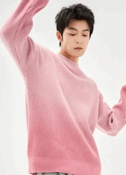 Ribbed Crew Neck Ombre Sweater -Modern Wear Shop Screenshot2024 09 10203602