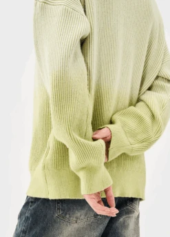 Ribbed Crew Neck Ombre Sweater -Modern Wear Shop Screenshot2024 09 10203843