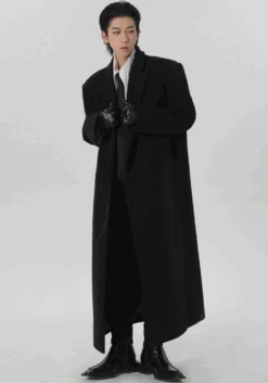 Boxy Longline Double-Breasted Coat -Modern Wear Shop Screenshot2024 10 25001825