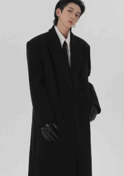 Boxy Longline Double-Breasted Coat -Modern Wear Shop Screenshot2024 10 25002059