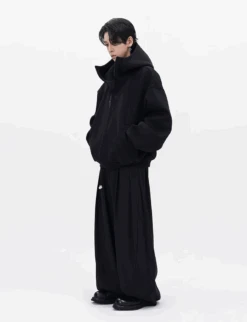 Oversized High Collar Zip-Up Hoodie Jacket 39 Oversized High Collar Zip-Up Hoodie Jacket -Modern Wear Shop Screenshot2024 10 25011944