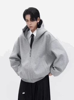 Oversized High Collar Zip-Up Hoodie Jacket 22 Oversized High Collar Zip-Up Hoodie Jacket -Modern Wear Shop Screenshot2024 10 25012013