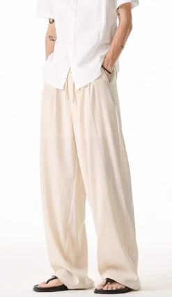 Wide Leg Elastic Waist Drawstring Pants -Modern Wear Shop Screenshot2025 05 17003750 topaz enhance 3x