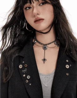 Oversized Button Detail Blazer With Notched Lapel -Modern Wear Shop Screenshot2025 05 17005943